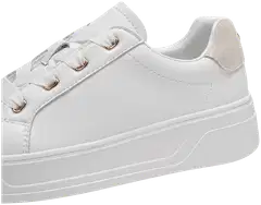 WKLY. naisten nahkatennarit Bogi W345370 - White twocolored - 7
