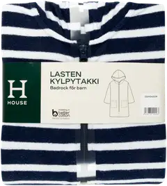 House lasten frotee-kylpytakki 232H042509 - BLUE/WHITE STRIPE - 4