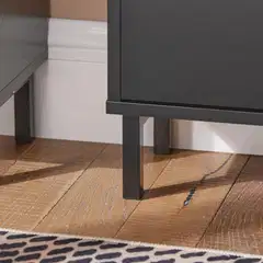 SoBuy kenkäkaappi tummanharmaa FSR151-H-SCH - 3
