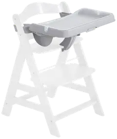 Hauck tarjotin syöttötuoliin Alpha Tray harmaa - 3