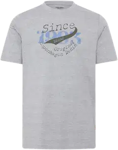 Blend miesten t-paita logo BHKalmar - Melange grey - 1