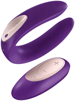 Satisfyer Double Plus Remote vibraattori - 1