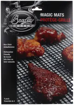 Bradley Smoker Magic Mat -matot (4 kpl) - 1