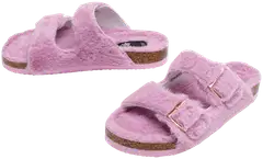 Zoey lasten karvasandaali Eli Fur 343747 - Light pink - 2