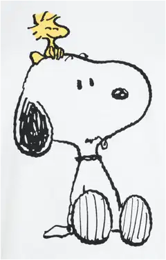 Peanuts naisten T-paita I278822 - WHITE - 3