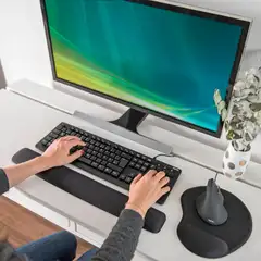 Hama näppäimistörannetuki, Ergo, musta - 6