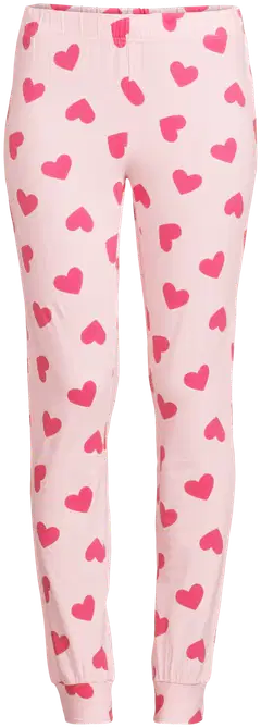 Actuelle naisten pyjama 212A382615 - Pink AOP - 2