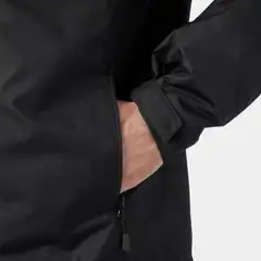 Helly Hansen miesten ulkoilutakki Crew Hooded Pile 34526 - BLACK - 9