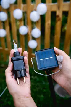 Solar lyhtysarja Airam Bahama valkoinen - 3