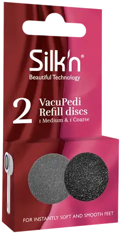 Silk'n hiomalevyt VacuPedi medium ja coarse 2 kpl - 1