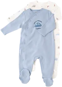 TEX BABY vauvojen potkupuku I990395 2-pack - Sky - 1