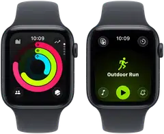 Apple Watch SE 3 GPS 44mm yönsininen alumiinikotelo, yönsininen sport ranneke - M/L - MEHQ4QN/A - 3
