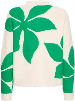 B.young naisten neulepusero Byomea - LEPRECHAUN FLOWER - 2