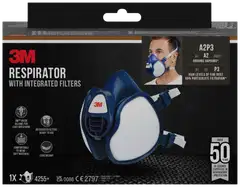 3M™ integroiduilla suodattimilla varustettu hengityssuojain 4255+, A2P3, orgaaniset höyryt - 1