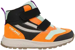 Viking lasten WP jalkineet 3-54550 Century Mid - Black/Orange - 1