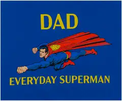 Superman miesten t-paita - Blue - 3