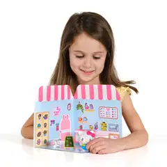 Comansi leikkisetti Hello Kitty tarra kukkakahvila - 3