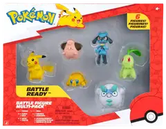 Pokemon 6 hahmon figuuri pakkaus - 1