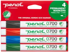 Penol permanenttitussit 0700 1,5 mm 4 kpl - 1