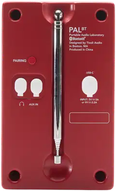 Tivoli Audio kannettava Bluetooth-radio PAL BT Gen.3 punainen - 3