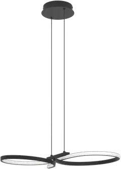 EGLO riippuvalaisin Serpins LED 21W musta/valkoinen - 1