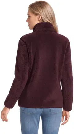 House naisten fleecetakki sherpa YLJ4610 - Wineyard wine - 3