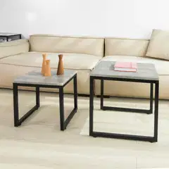 SoBuy kahvipöytä harmaa FBT42-HG - 6