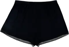 TEX naisten pyjamashortsit I969967 - BLACK 1 - 2