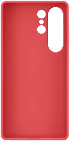 Samsung s25 suojakuori ultra silicone case red - 5