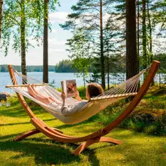 Lykke riippumatto telineellä premium - 5