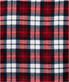 Actuelle naisten aamutakki 212A382519 - red check - 3