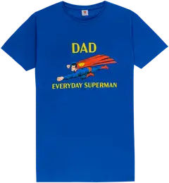 Superman miesten t-paita - Blue - 1