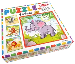 Tactic Palapeli My First Puzzle Safari 4 x 6 palan palapeliä - 4