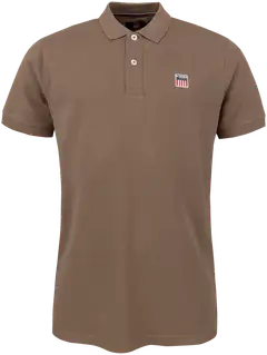 Vinson miesten pikeepaita Mike - walnut - 1