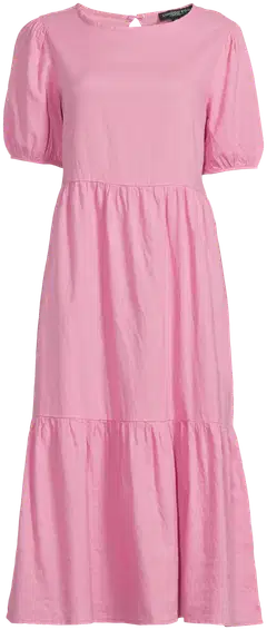 London Fog naisten pellavasekoitemekko 218L261703 - Cashmere rose - 2