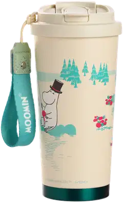 Muumi take away -termosmuki  580 ml kalassa - 2