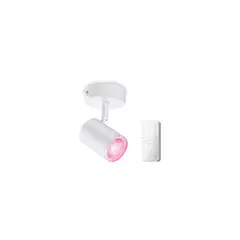 Philips Smart Lighting BOS kohdevalaisin GU10 5W RGB + säädettävä valkoinen kaukosäätimellä - 4