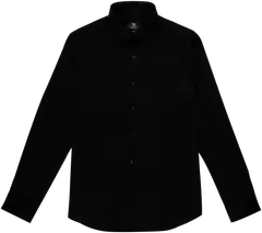TEX miesten stretch-paita Satin I589867 - BLACK 1 - 1
