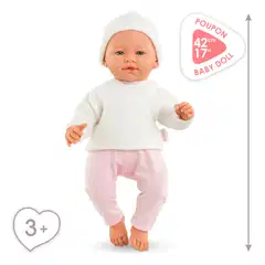 Corelle - Rose vauvanukke, 42 cm ja tarvikkeita - 9