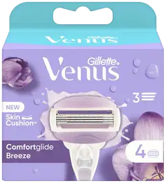 Gillette Venus Comfortglide Breeze 4kpl terä - 1