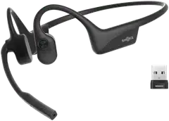 Shokz OpenComm2 2025 Upgrade Langaton Bluetooth-Toimistokuuloke Korvakoukulla Musta - 1