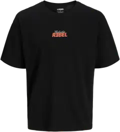JJ Rebel miesten t-paita JREBJIM - BLACK - 1