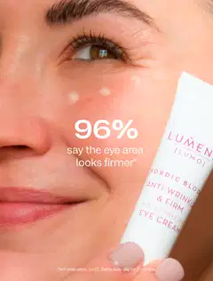 Lumene LUMO Silottava & kiinteyttävä silmänympärysvoide 15 ml - 4