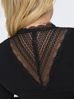ONLY CARMAKOMA naisten paita Cartilde - BLACK - 7