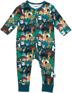 Martinex Muumi vauvojen pyjama Pidot 588610 - SININEN - 1