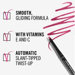 Rimmel Lasting Finish Exaggerate Automatic Lip Liner 1 g 105 Mauve Spell huultenrajauskynä - 4