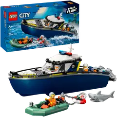 LEGO® City Police 60456 Takaa-ajo poliisiveneellä - 1