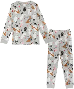 Muumi lasten pyjama Rakentajat 589387 - HARMAA - 1