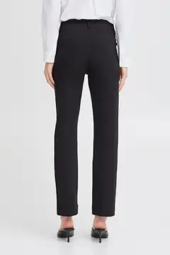 B.young naisten housut Dixi straight - BLACK - 6