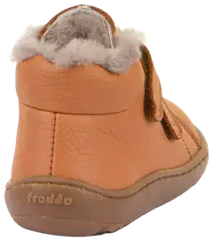 Froddo lasten talvipaljasjalkakenkä Winter Furry - COGNAC - 5